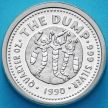 Монета Австралия 25 центов 1990 год. The Dump. Танцующие Мими. Пруф