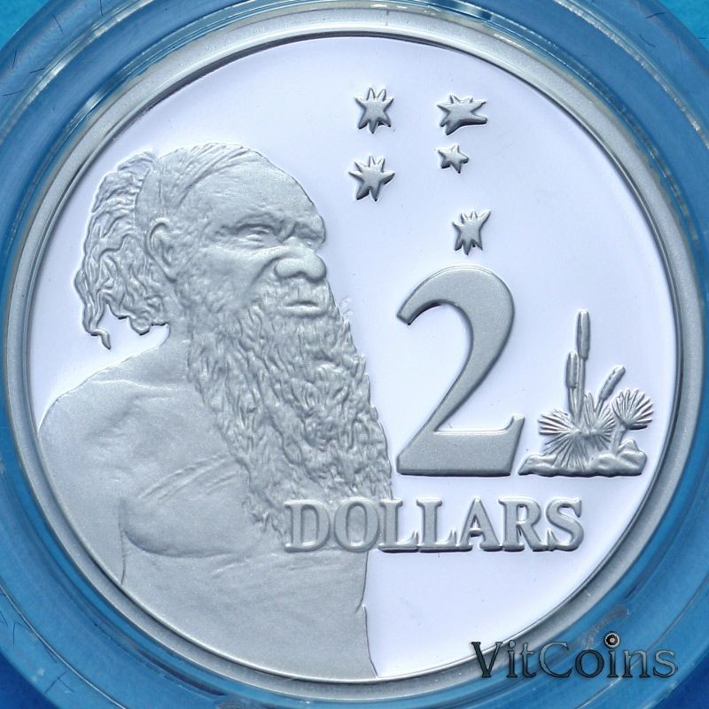 Монета Австралия 2 доллара 2004 год. Proof
