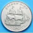 Монета Островов Гилберта 1 доллар 2015 год. Голден хинд