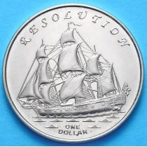Острова Гилберта 1 доллар 2014 год. Резолюшн