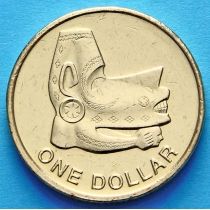Соломоновы острова 1 доллар 2012 год. Морское божество Нусу.