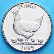 Тонга 5 сенити 2005 год.