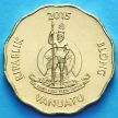 Монета Вануату 100 вату 2015 год. Парламент.