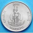 Монета Вануату 20 вату 2015 год. Аборигены.