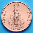 Монета Вануату 5 вату 2015 год. Парусное каноэ.