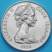 Монета Острова Кука 20 центов 1974 год. Австралийская крачка.