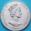 Монета Острова Кука 1 доллар 1986 год. Елизавета II.