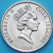 Монета Острова Кука 10 центов 1992 год. Апельсин.