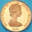 Монета Острова Кука  2 цента 1975 год. Пруф