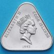 Монета Островов Кука 2 доллара 1992 год.