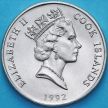 Монета Островов Кука 50 центов 1992 год. Черепаха Хоксбилл.UNC