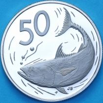 Острова Кука 50 центов 1975 год. Пруф