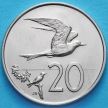 Монета Островов Кука 20 центов 1972-1973 год. Австралийская крачка.