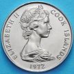Монета Островов Кука 20 центов 1972-1973 год. Австралийская крачка.