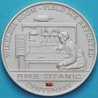 Монета Острова Кука 1 доллар 2012 год. Титаник Радист.