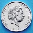 Монета Островов Кука 1 цент 2003 год. Пойнтер.