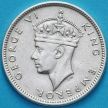 Монета Фиджи  6 пенсов 1943 год. Серебро.