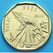 Монета Фиджи 1 доллар 2012 год.