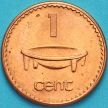 Монета Фиджи 1 цент 2001 год.
