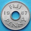 Монета Фиджи 1 пенни 1967 год. UNC
