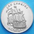 Монета Островов Гилберта 1 доллар 2015 год. Корабль конкистадоров San Gabriel.