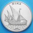 Монета Островов Гилберта 1 доллар 2016 год. Нинья.