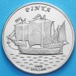 Монета Островов Гилберта 1 доллар 2016 год. Пинта.