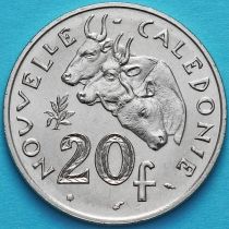 Новая Каледония 20 франков 1986 год.
