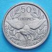 Монета Новой Каледонии 50 сантим 1949 год.