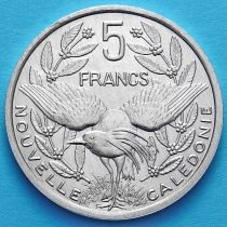 Новая Каледония 5 франков 1990 год.