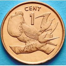 Кирибати 1 цент 1979 год. Птица фрегат