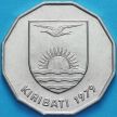 Монета Кирибати 1 доллар 1979 год. Парусное судно проа.
