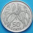 Монета Кирибати 50 центов 1979 год. Орех пандауса.