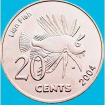 Кокосовые острова 20 центов 2004 год. Крылатка