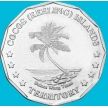 Монета Кокосовые острова 50 центов 2004 год. Рыба-бабочка