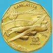 Монета Маршалловы острова 10 долларов 1991 год. Avro Lancaster