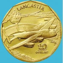 Маршалловы острова 10 долларов 1991 год. Avro Lancaster
