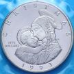 Монеты Маршалловы острова 5 долларов 1993 год. Рождество