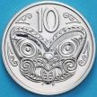 Монета Новая Зеландия 10 центов 2005 год. BU