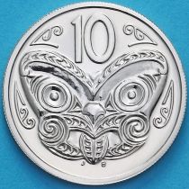 Новая Зеландия 10 центов 2005 год. BU