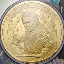 Новая Зеландия 1 доллар 2013 год.  Пустошь Смауга. Леголас. BU