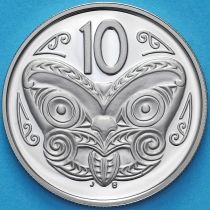 Новая Зеландия 10 центов 1989 год. Пруф