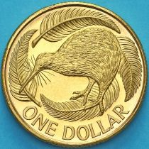 Новая Зеландия 1 доллар 1992 год. Киви. BU
