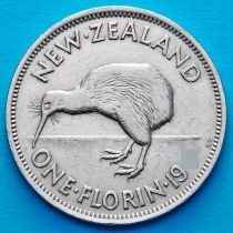 Новая Зеландия 1 флорин 1949 год.