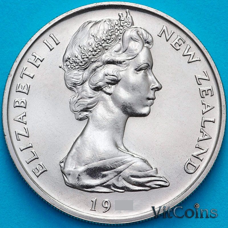 Монета Новая Зеландия 5 центов 1980 год. BU