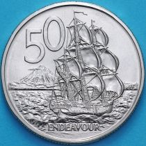 Новая Зеландия 50 центов 1991 год. BU