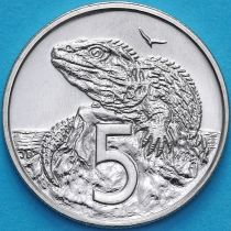 Новая Зеландия 5 центов 1991 год. BU
