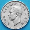 Монета Новая Зеландия 6 пенсов 1952 год. Гуйя.