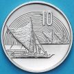 Монета Новой Зеландии 10 центов 1990 год. Договор Вайтанги.