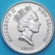 Монета Новой Зеландии 10 центов 1990 год. Договор Вайтанги.